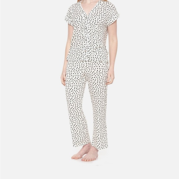 UGG Other - UGG Black and White Heart Polka Dot Pajama Set